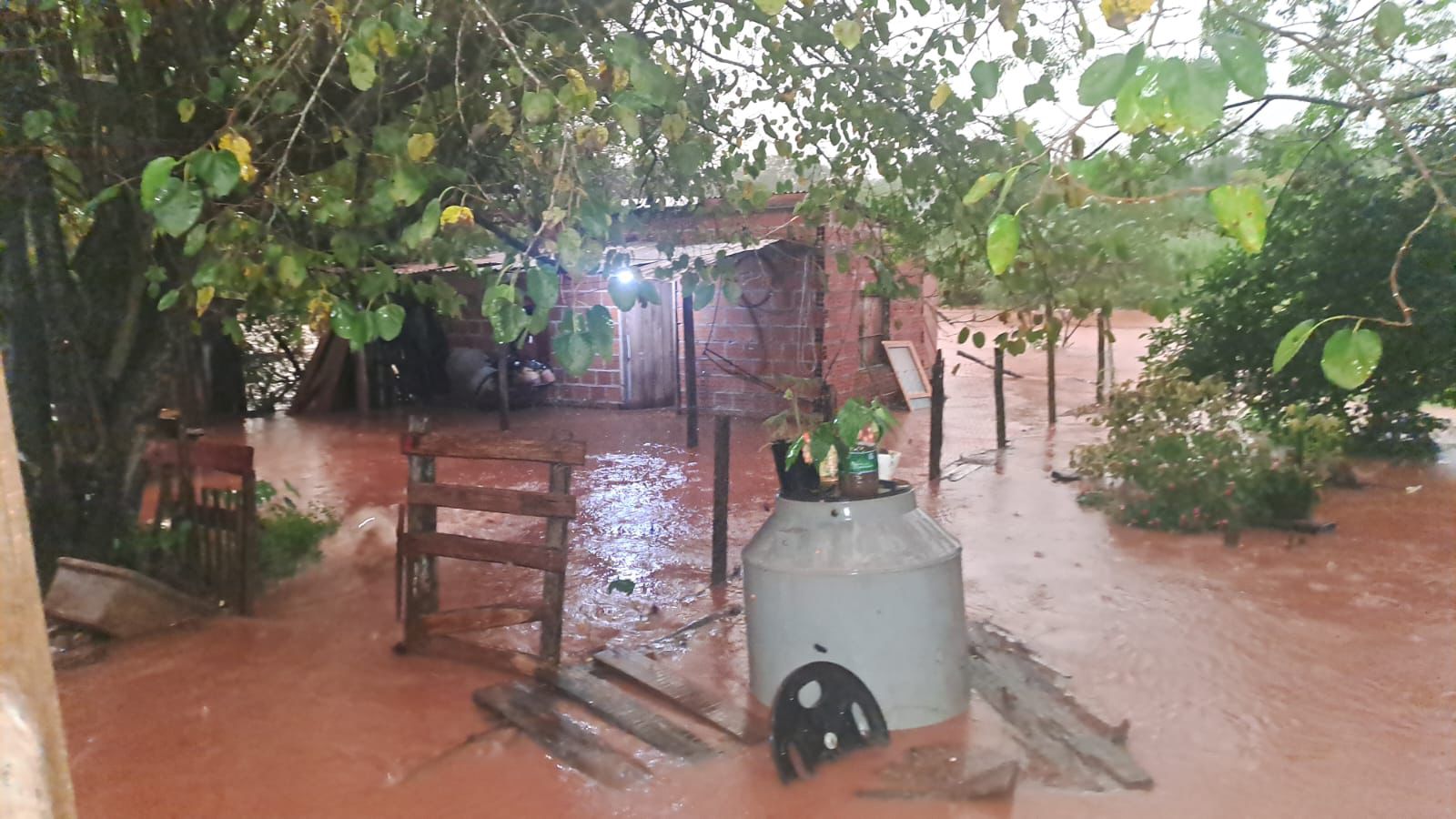 Inundaciones en Leandro N. Alem