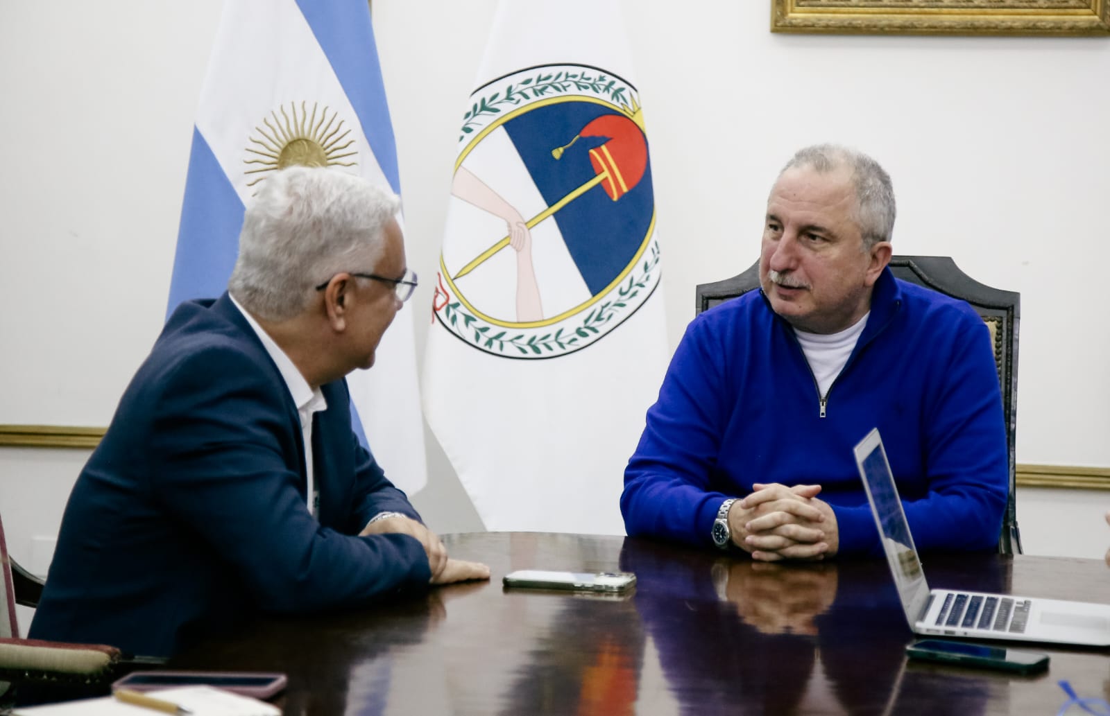 El Gobernador de Misiones, Hugo Passalacqua se reunió con representantes del IICA 