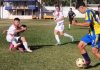 El partido del pasado miércoles entre Mitre y Guaraní, por la Liga Posadeña.