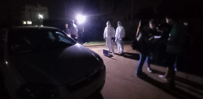 Uber 1 En la noche del jueves realizaron nuevos peritajes en el auto que conducía Jorge Daniel Acuña.