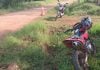 Choque de motocicletas en Panambí