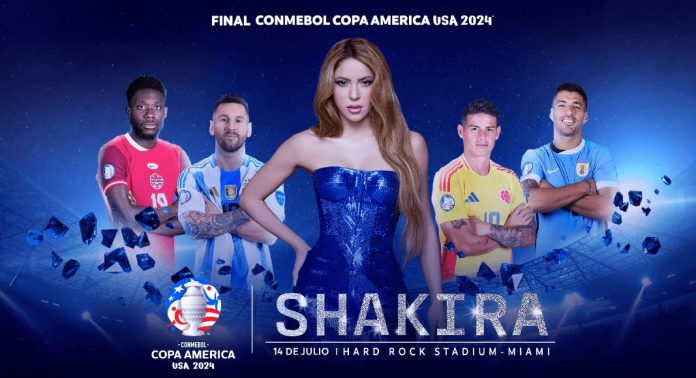 shakira final copa america shakira copa américa