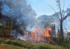 incendio redujo a cenizas una vivienda