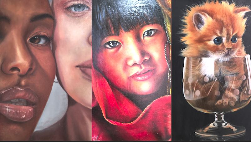 obras al óleo de Claudia Olefnik