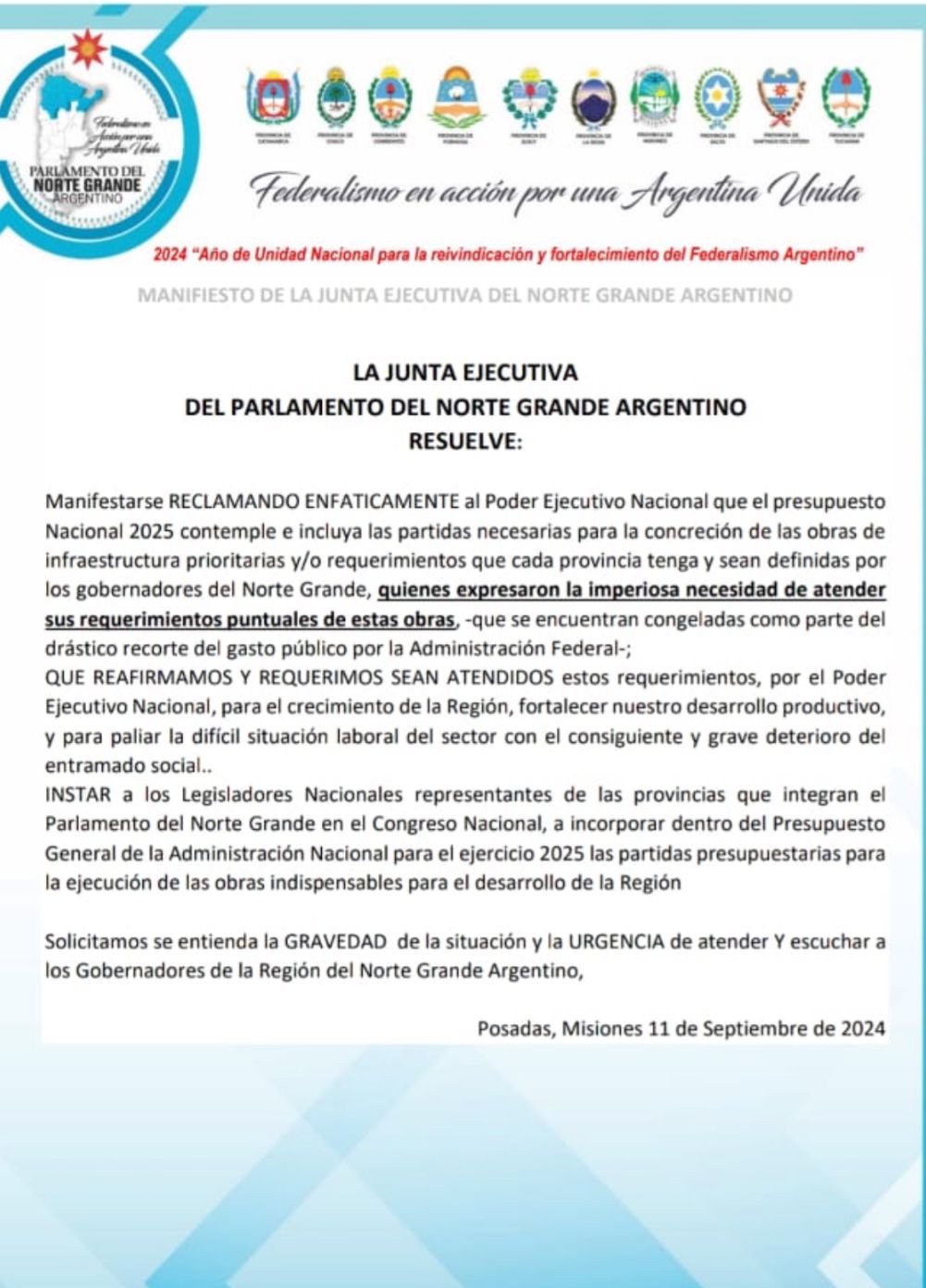 Parlamento del Norte Grande