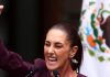 Claudia Sheinbaum, presidenta de México.