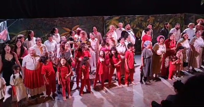 La Murga de la Estacion La obra “El herrero y la muerte”, de La Murga de la Estación.