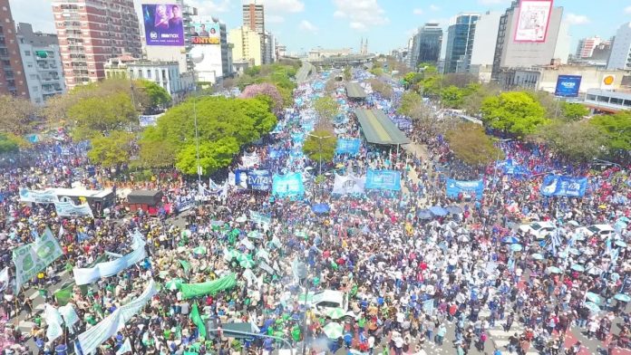 marcha universitaria