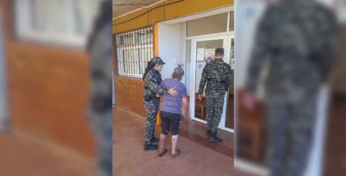 atacada por los perros de su vecina