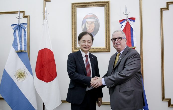 PASSALACQUA RECIBIÓ AL EMBAJADOR DE JAPÓN