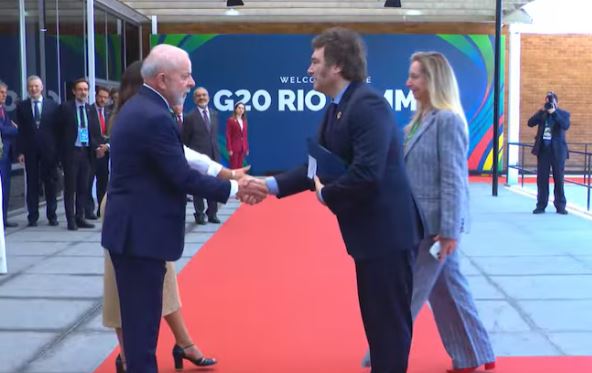 lula y milei milei y lula da silva