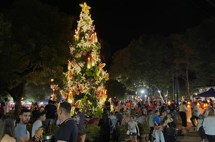 nuevo árbol navideño de Capioví