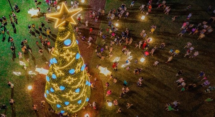Encendido del Árbol Navideño