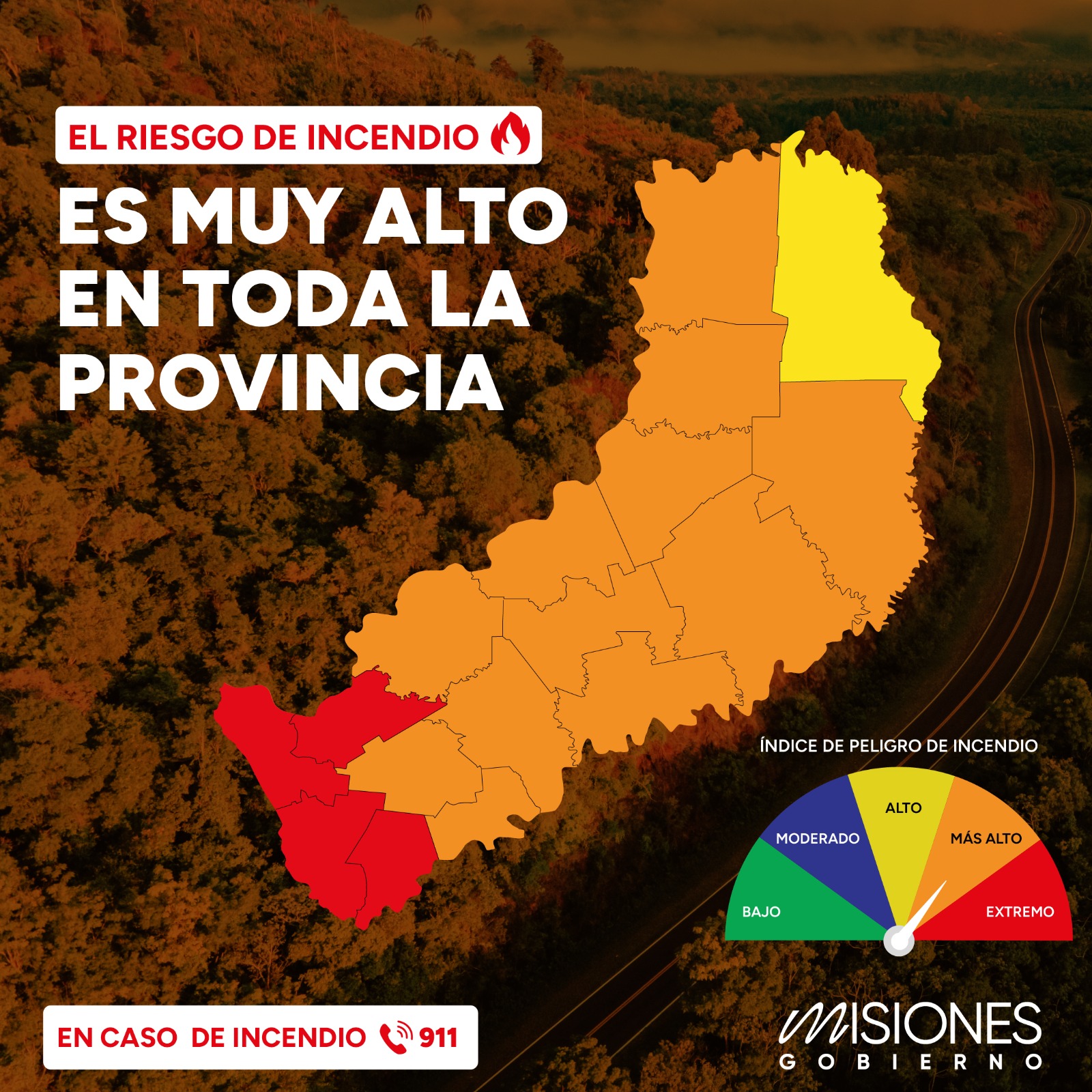  riesgo de incendios