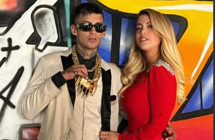 L-Gante y Wanda Nara