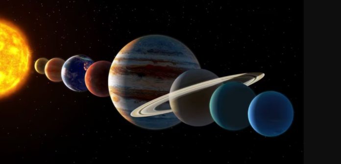 alineación de 7 planetas