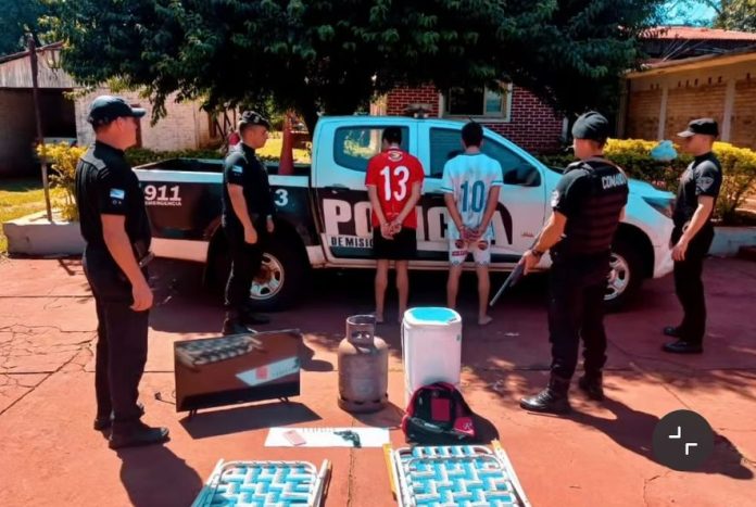 delincuentes detenidos