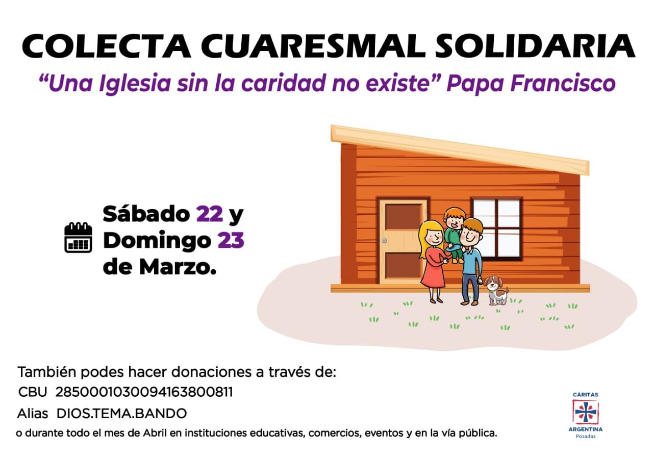 Colecta cuaresmal solidaria