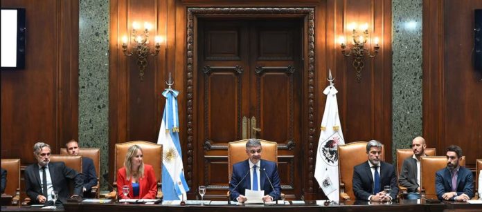 Jorge Macri en la Legislatura Porteña Jorge Macri