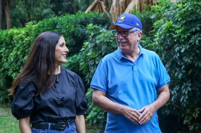 Passalacqua recibió a Paula Franco