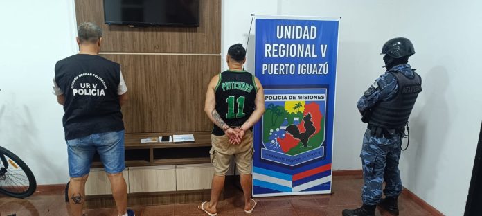 Allanamiento en Puerto Iguazú