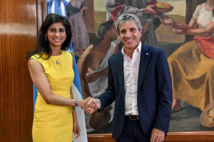caputo acuerdo con el FMI