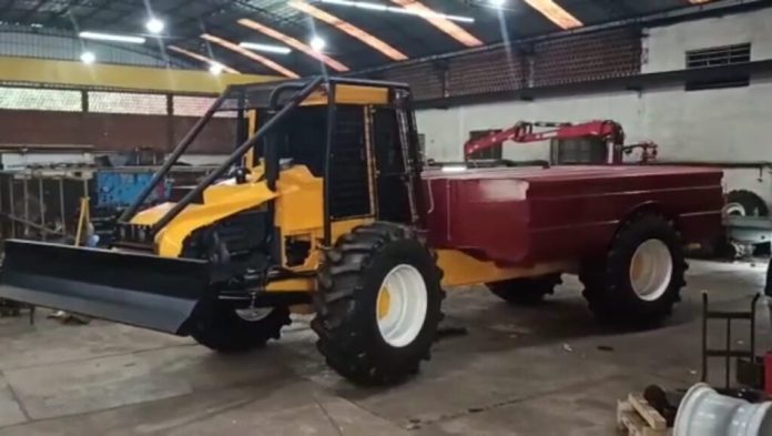 Tractor bombero