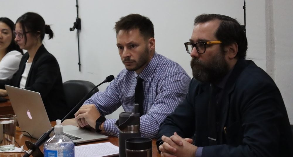 Los fiscales del caso.