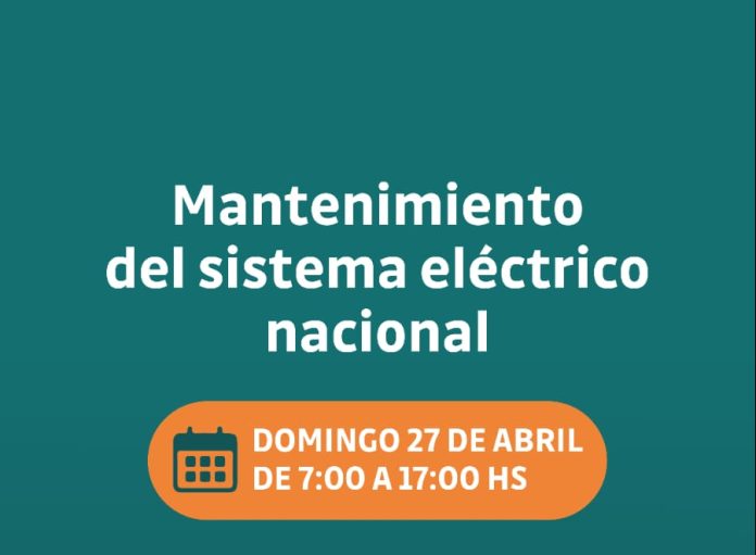 Misiones operará con el 50% de la potencia eléctrica habitual este domingo