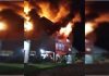 incendio en un secadero de yerba de Andresito