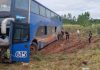 fallecidos en el accidente de un colectivo en San José