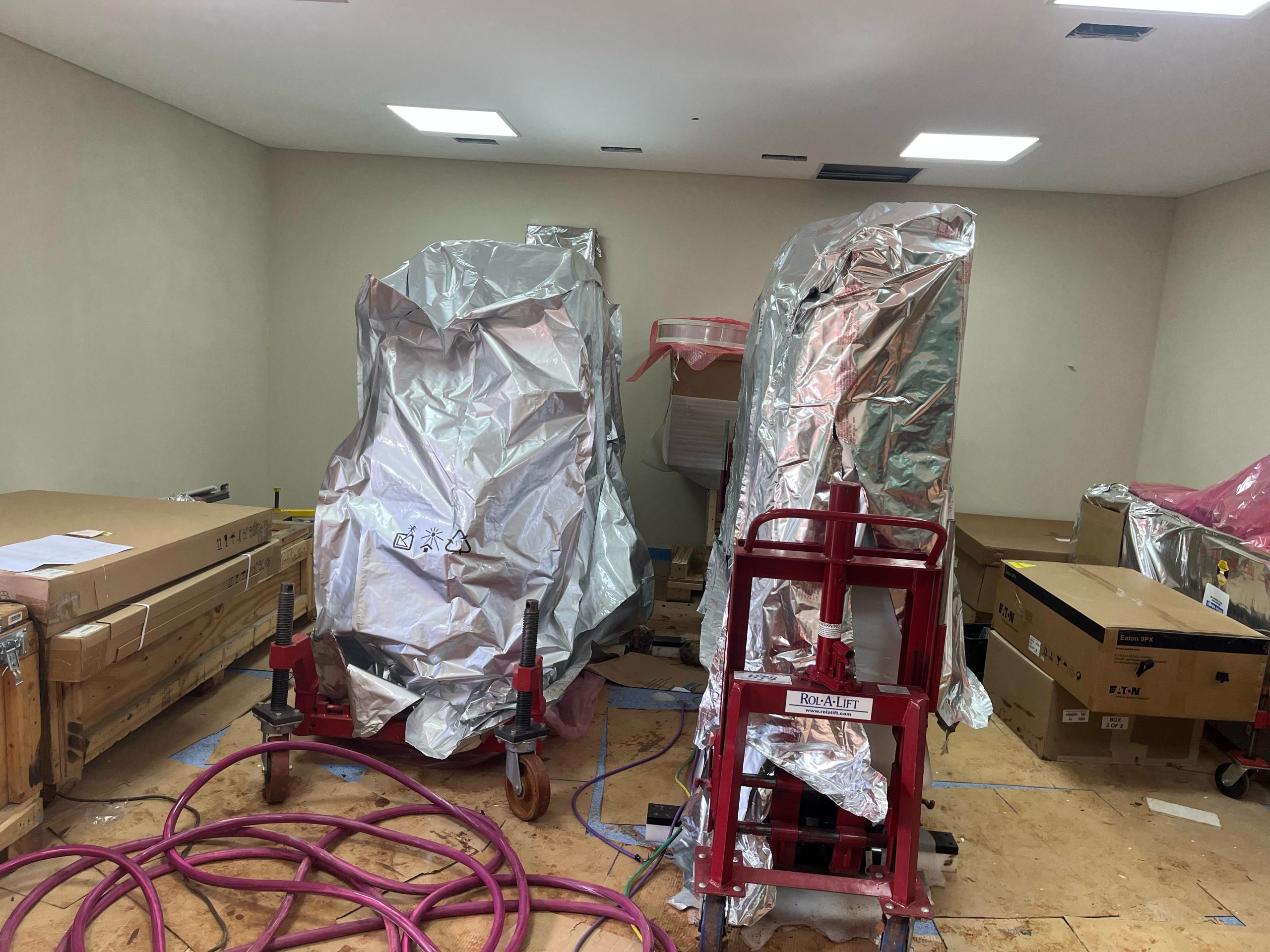 Proceso de instalación del equipo 