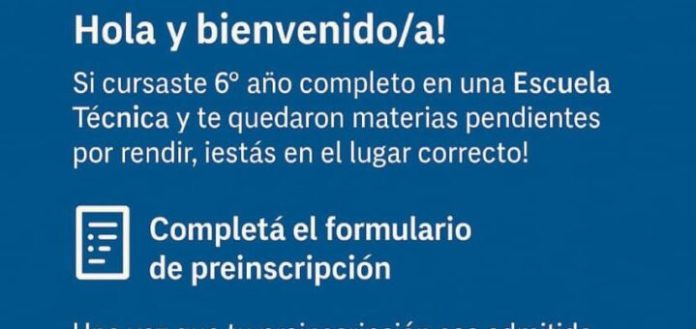 preinscripciones a FinesTec 2025