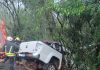 despiste sobre la Ruta 103 en San Martín