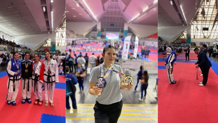 Taekwondo: Gisela Larrosa se consagró subcampeona panamericana en Chile y logró el oro por equipos