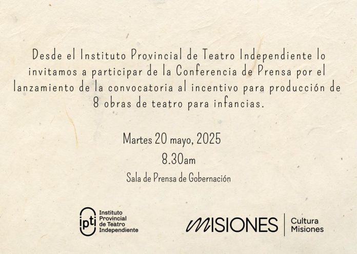 Invitacion Conferencia de Prensa - IPTI