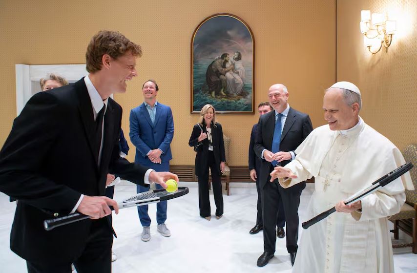 papa León XIV recibió a Sinner