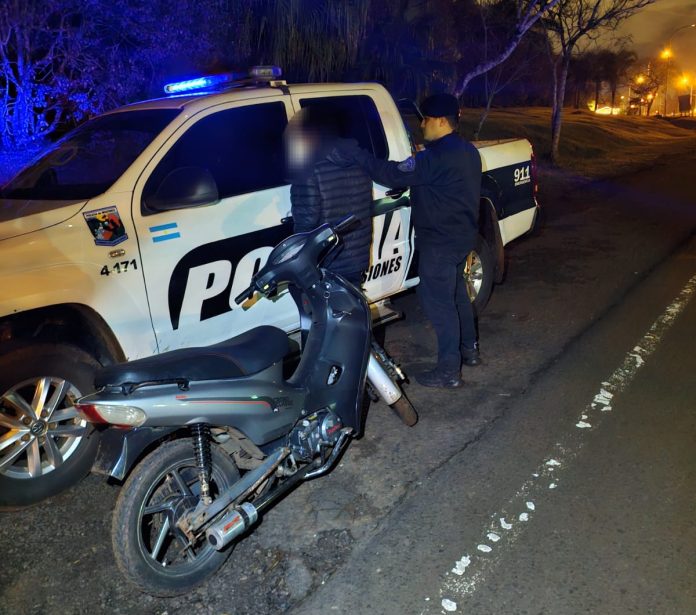 Carreras ilegales en la ruta