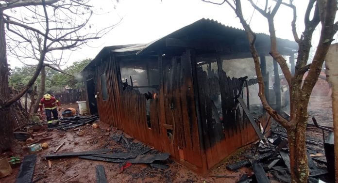 incendio de vivienda