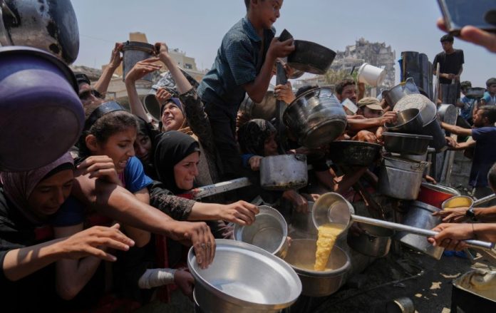 Hambruna en Gaza