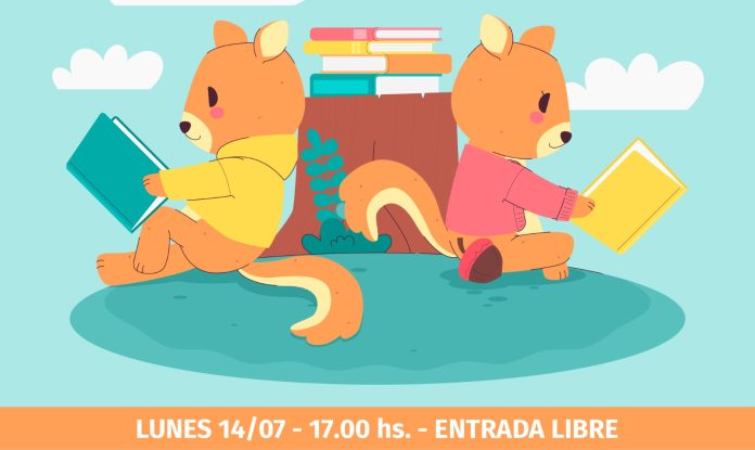 Tarde de cuentos en la biblio Biblioteca Popular Posadas