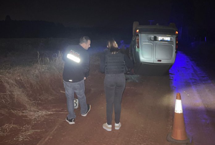 Vuelco en Campo Grande (1)