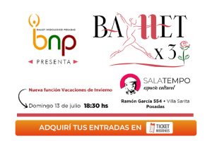 Ballet Neoclásico Posadas Ballet x3