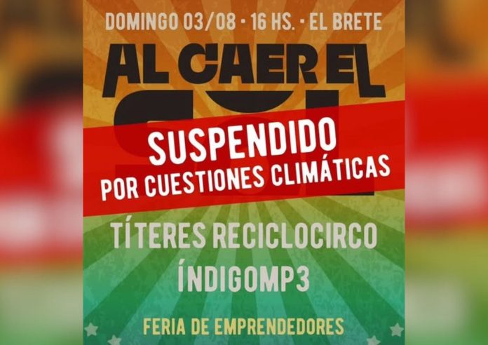 al caer el sol