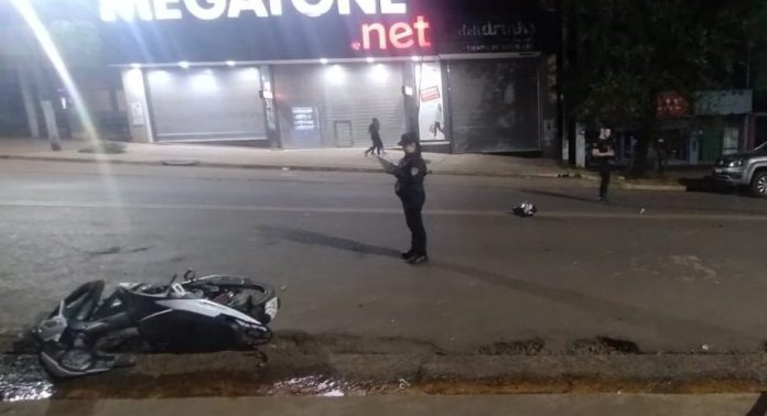 atropellado por la patrulla de policía