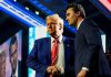 Charlie Kirk, y Donald Trump