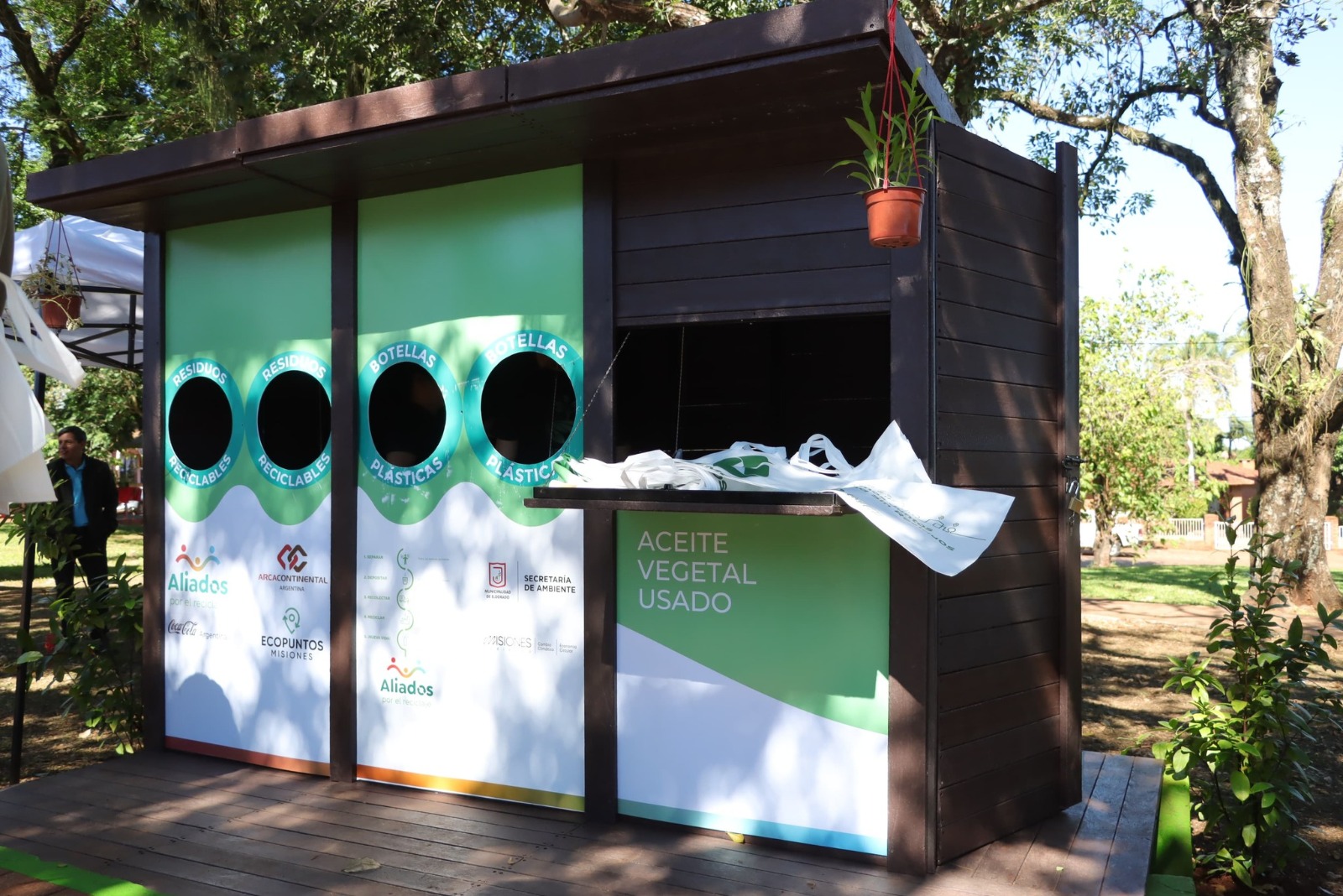 Eldorado fortalece su compromiso ambiental con el Ecopunto