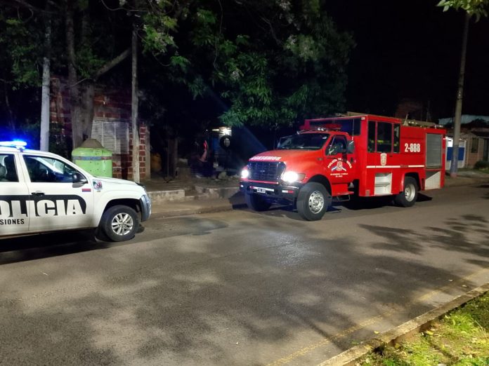 Incendio en Villa Urquiza