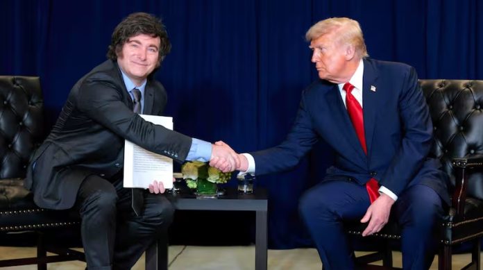 Milei y Trump