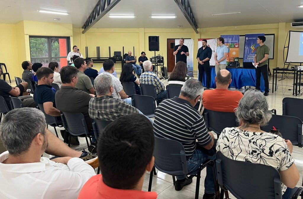 Eldorado fue sede de la segunda jornada del Programa de Eficiencia Energética